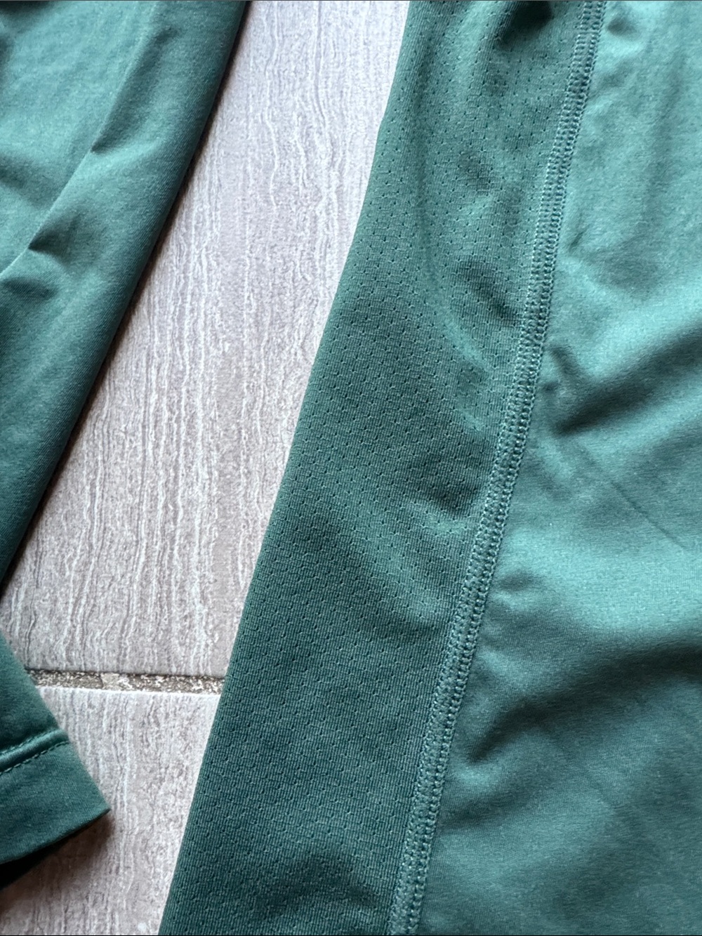 YoungLA Dark Green Long Sleeve Performance Shirt - Picture 5 of 5